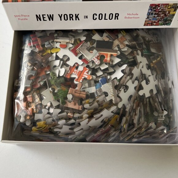 New York Iconic Landmarks 500 Pc Puzzle - Picture 3 of 4